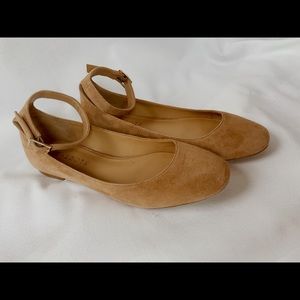 Ankle Strap Ballet Flats